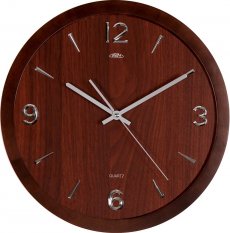 Nástěnné hodiny PRIM Wood Style II E07P.3886.54