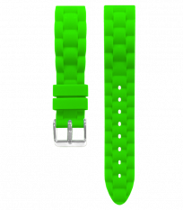 Silikonový neonově zelený řemínek k dětským hodinkám CLOCKODILE CSB0047