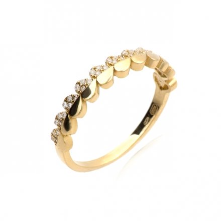 Zlatý dámský prsten KO-226812143