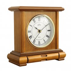 Dřevěné stolní hodiny s římskými číslicemi E03.3888.50