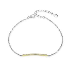 MOISS stříbrný náramek GOLD B0000497