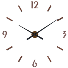 Nalepovací hodiny JVD HT467.1