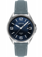 Pánské hodinky se safírovým sklem LAVVU HERNING Blue LWM0094