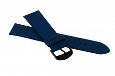 Řemínek kožený modrý 22 mm RJZ 8002.2