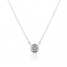 Stříbrný náhrdelník SVLN0323XH2BI45