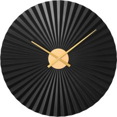 Designové kovové hodiny černé MPM Dynamic - B E04.4487.90