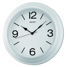 Velké nástěnné hliníkové hodiny Seiko QXA496W