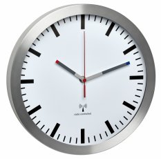 Nástěnné DCF hodiny řízené signálem s tichým chodem 60.010465