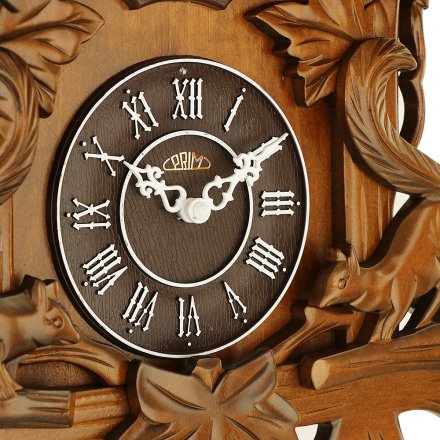 Nástěnné dřevěné hodiny PRIM Kukačky IV. E07P.4190.53