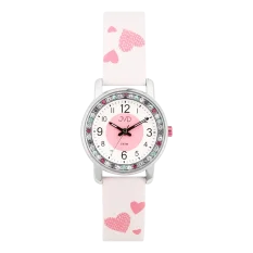 Dívčí náramkové hodinky s kamínky JVD J7237.3