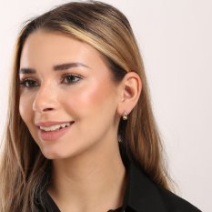 Moderní zlaté náušnice kapky ZE0828XJ72-1400