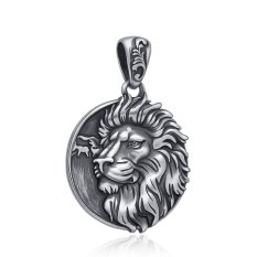 DIVERSE stříbrný přívěsek LEV DI0P0002