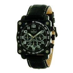 Pánské hodinky s chronografem na koženém řemínku Bentime BT1400-1A17b