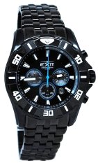 Pánský chronograf vodotěsnost 100m Exit 9352BL1