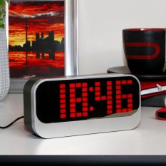 Digitální LED budík do sítě C02.4001.9020