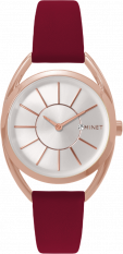 MINET Vínové dámské hodinky ICON PLUM PASSION MWL5074