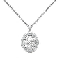 Stříbrný medailonek se stromem života TARG-672