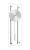 Skleněné kyvadlové hodiny LAVVU PENDULUM LCT3012