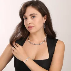 Stříbrné náušnice se zirkony SVLE0885SH2BI00