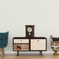 Stolní dřevěné hodiny PRIM Retro Lotus s kyvadlem E08P.4314.54