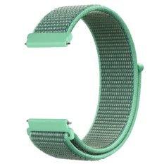 Tyrkysový řemínek na suchý zip NYTRK18 - 18 mm