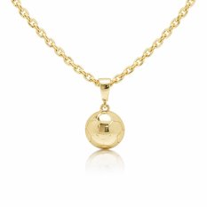 Zlatý přívěsek fotbalový míč PA001430