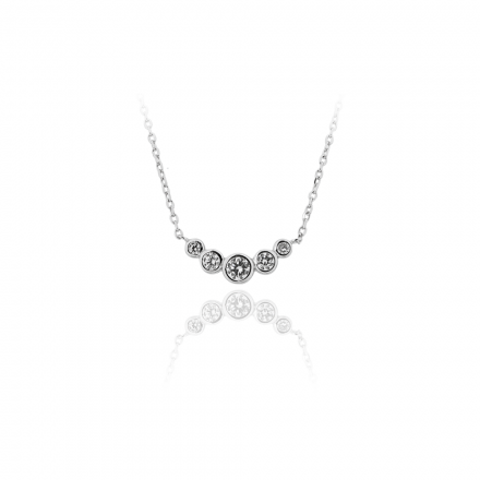 Stříbrný náhrdelník SVLN0091XH2BI42