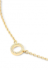 Pozlacený náhrdelník se zirkony Esprit ESNL01561242