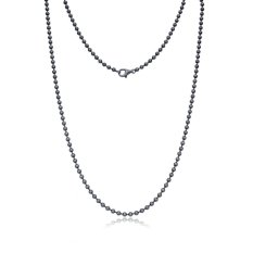 Černěný stříbrný řetízek na přívěsek 55 cm DIVERSE DI0N0014