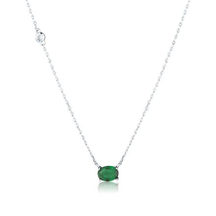 Stříbrný náhrdelník SVLN0784SH2Z445