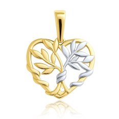 MINET Zlatý přívěsek strom života JMG0332WGP01