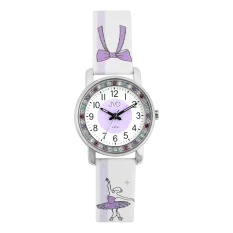 Dívčí náramkové hodinky s kamínky JVD J7236.2