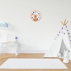 Dětské designové hodiny světle hnědé Prim E07P.4262.53