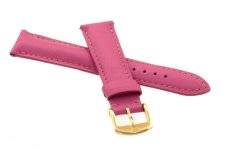 Růžový kožený řemínek Rochet 3011810XS - 18 mm