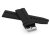 Prodloužený černý řemínek silikon Diloy Fashion SBR03L.20.1 - 20 mm