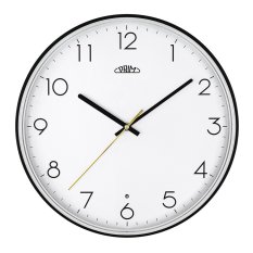 Nástěnné plastové hodiny PRIM Sense se světelným a zvukovým senzorem PRIM Sense E01.4296.90