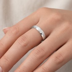 MINET stříbrný snubní prsten JMAN0449SR67