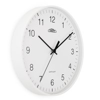 Supertiché nástěnné hodiny PRIM Super silent - bílé E01.4345.00
