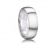 Stříbrný snubní prsten 037M925