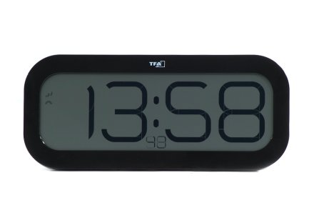 Digitální rádiem řízené hodiny s hodinovým upozorněním 60.010.462