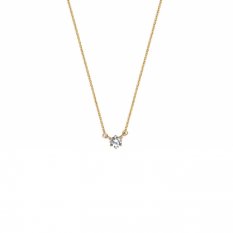 Stříbrný pozlacený náhrdelník Esprit Sole ESNL01251242