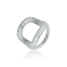 Stříbrný prsten SVLR0938S75BI54