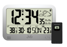 Rádiem řízené hodiny JVD RB3565.2
