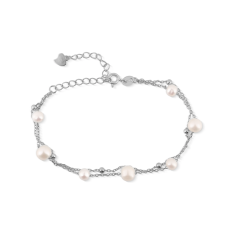 Stříbrný náramek s perlou SVLB0824SD2P118