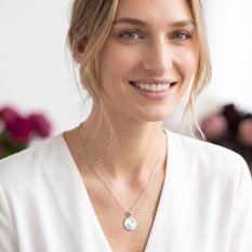 MINET Stříbrný náhrdelník znamení Střelec JMAS9612SN50