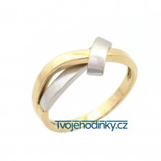 Dámský celozlatý prsten N-3360