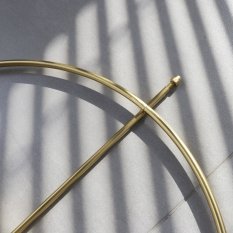 Kovové industriální hodiny MPM Design Gold E04.4105.8054