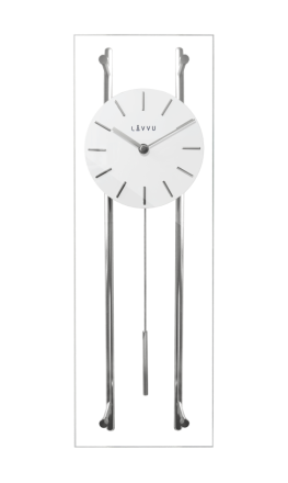 Skleněné kyvadlové hodiny LAVVU PENDULUM LCT3010