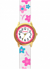 Dívčí hodinky CLOCKODILE FLOWERS CWG5026