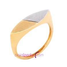 Dámský celozlatý prsten GEMFP-260